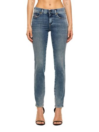 Diesel Sandy 009AA Stretch Damen Jeans Hose Slim Straight