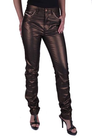 Diesel Damen Black Gold "Kycut 00AXC" Hose Slim Skinny