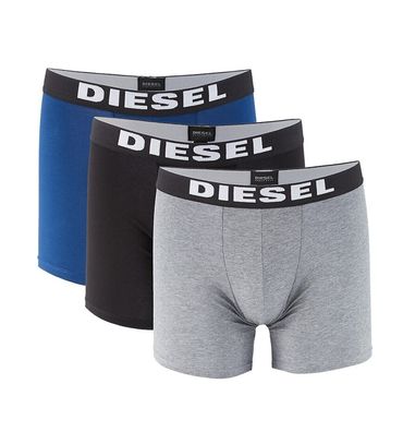 Diesel Herren Unterwäsche Boxer Shorts UMBX-Sebastianthreepack 3er Pack #058