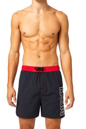 Diesel Herren Bmbx-Wave 2.017  Boxers Badehose Schwarz
