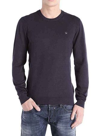 Diesel K-Maniky Herren Pullover Langarm Schwarz
