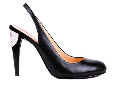GUESS Damen Slingbacks Pumps Highheels Schwarz #437