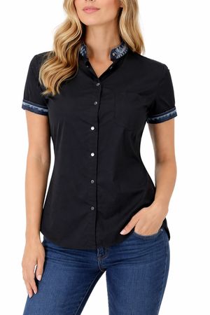 Diesel C-LEVI-A CAMICIA Damen Bluse Schwarz