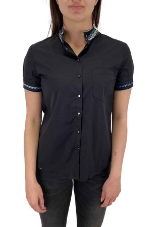 Diesel C-LEVI-A CAMICIA Damen Bluse Schwarz