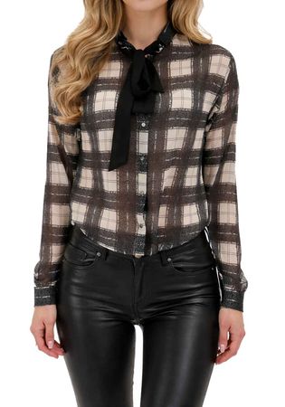 Diesel C-Corin Hemd Damen Bluse Chiffon