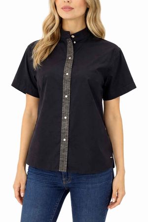 Diesel C-Avas CAMICIA Damen Bluse Schwarz