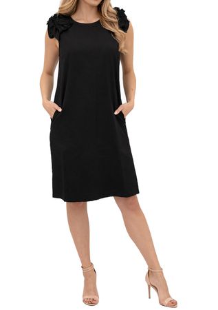 Diesel R-CARYS ABITO Damen Kleid Denim Schwarz