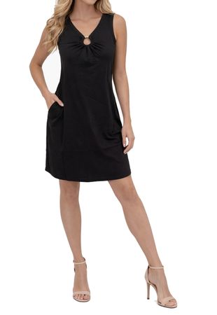 Diesel D-ISBEL Abito Damen Kleid Schwarz