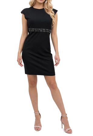 Diesel D-Raenew Dress Damen Kleid Schwarz