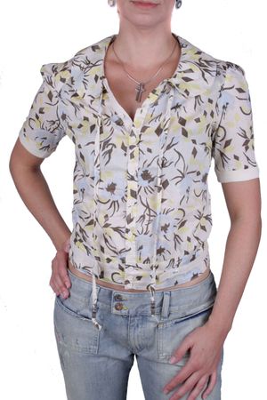 Diesel Damen Bluse Hemd Reimi Creme