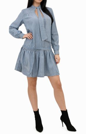 Diesel R-Nielle Abito Damen Kleid Denimkleid