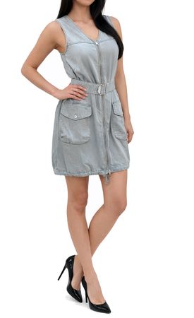 Diesel DE-July Dress Damen Kleid Denimkleid