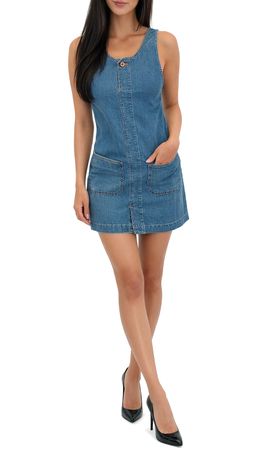 Diesel DE-Daty Abito Damen Kleid Denimkleid