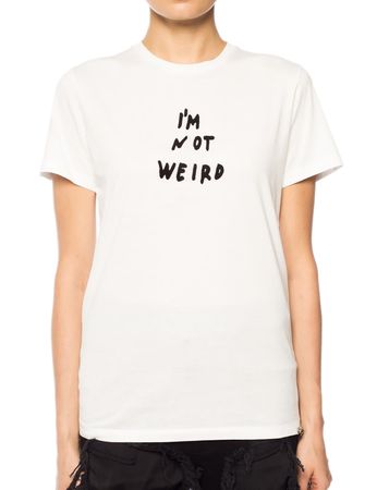 Diesel Damen T-Flavia-B T-Shirt Kurzarm Weiß