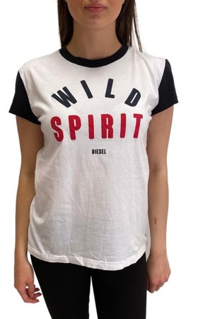 Diesel Damen T-Sully-BIC T-Shirt Kurzarm Schwarz