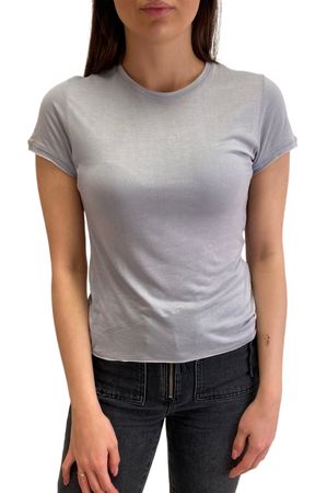Diesel Damen T-MIL T-Shirt Kurzarm Hellgrau