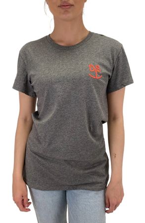 Diesel Damen T-Sully-Long-D T-Shirt Kurzarm Grau