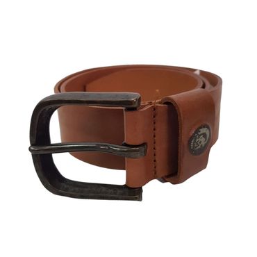 Diesel Balos CINTURA Belt Gürtel Echtleder Braun
