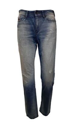 Diesel Reen 0850Q Damen Jeans Regular Straight