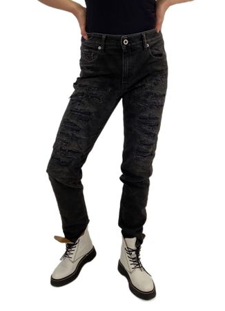 Diesel Damen Neekhol 084XZ Jeans Hose Regular Straight