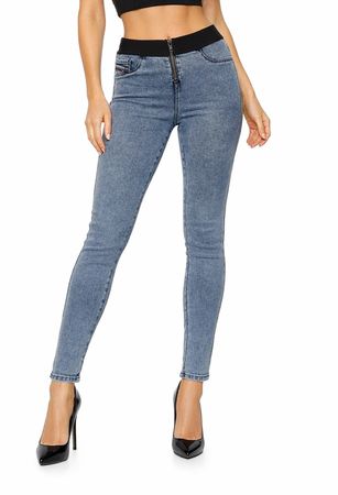 Diesel Debbie 0666I Damen Jeans Hose Jeggings