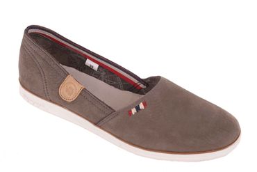 Napapijri Damen Schuhe Slipper Halbschuhe Fia Dunkelgrau