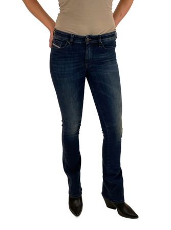 Diesel Doris-B 0832K Damen Jeans Hose Slim Bootcut