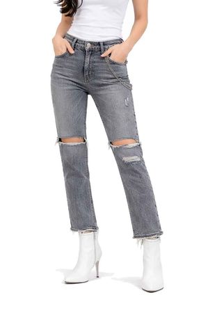 Diesel Aryel 084ZS Damen Jeans Hose Straight
