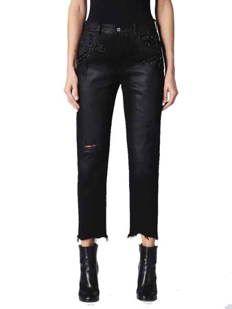 Diesel DE-Clairy Damen Jeans Regular Tapered
