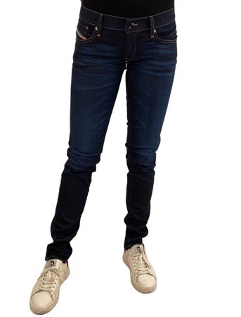 Diesel Getlegg 0RS22 Damen Jeans Hose Slim Skinny