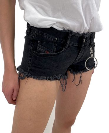 Diesel D-SW-001 069EU Calzoncini Damen Jeans Shorts