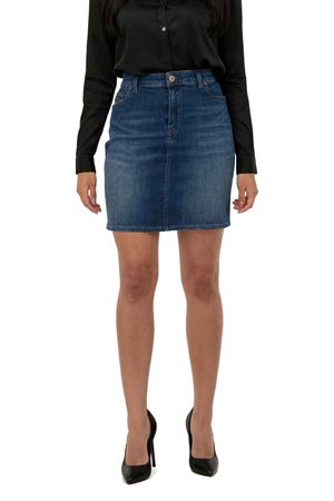 Diesel R-Modung R4KD8 Gonna Damen Denim Jeansrock