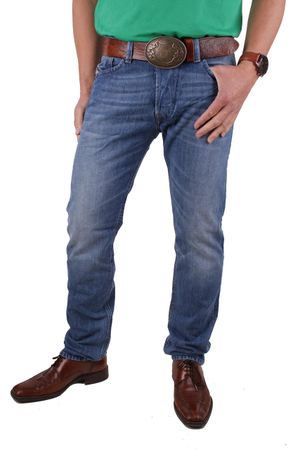 Diesel Herren Jeans Hose Darron 0RB04 Slim Tapered