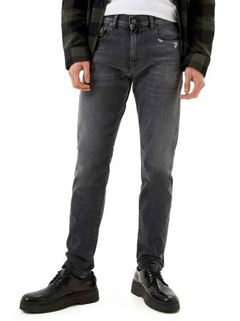 Diesel 2019 D-Strukt 09E46 Herren Jeans Hose Slim Tapered