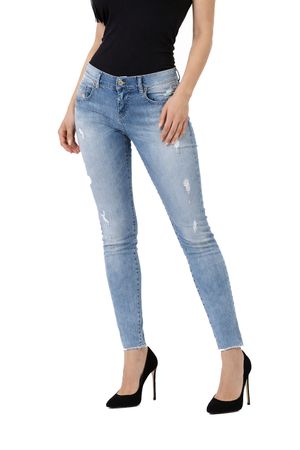 Diesel Grupee-Ankle-C 0681L Damen Jeans Hose Slim Skinny