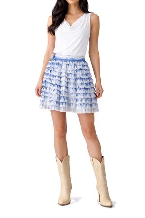 Diesel DE-Ledar 0SAIV GONNA Damen Mini Jeansrock