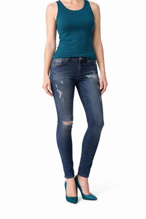 Diesel Skinzee 0847V Stretch Damen Jeans Hose Skinny