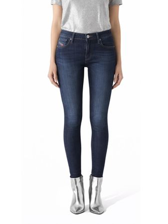 Diesel Skinzee R10B8 Stretch Damen Jeans Hose Skinny