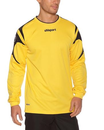 Uhlsport LEO TW Trikot maisgelb/schwarz, Größe S #9