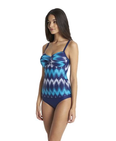 Speedo Damen Tankini Set RIPPLEGLOW CROSSOVER MEDIUM