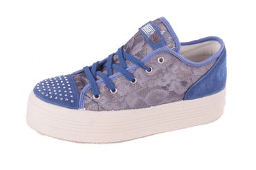 Guess Damen Sneaker Schnürschuhe Blau #507