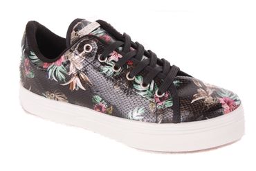 Guess Damen Sneaker Schnürschuhe Schwarz #572