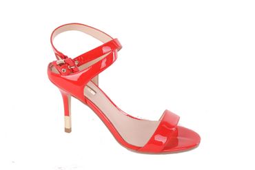 GUESS Damen Pumps Highheels Stilettos Riemchensandalen Rot #603