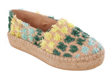 Guess Damen Schlüpfschuhe Slipper Espandrilles Natur #645