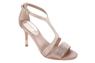 GUESS Damen Pumps Highheels Stilettos Riemchenpumps Beige #634