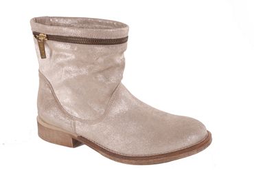 Guess Damen Stiefel Stiefeletten Boots Gold Platin #649