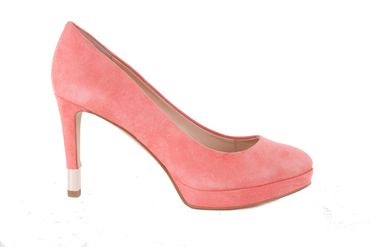 GUESS Damen Pumps Highheels Stilettos Koralle #666