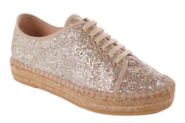 Guess Damen Sneaker Schnürschuhe Gold #661