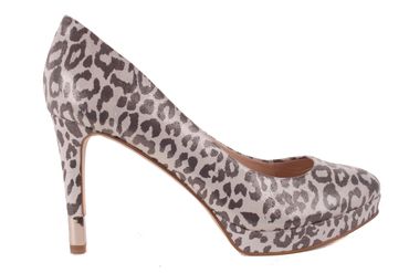 GUESS Damen Pumps Highheels Stilettos Plateau Gold Gr. 39 #682