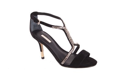 GUESS Damen Pumps Highheels Stilettos Riemchenpumps Schwarz #692